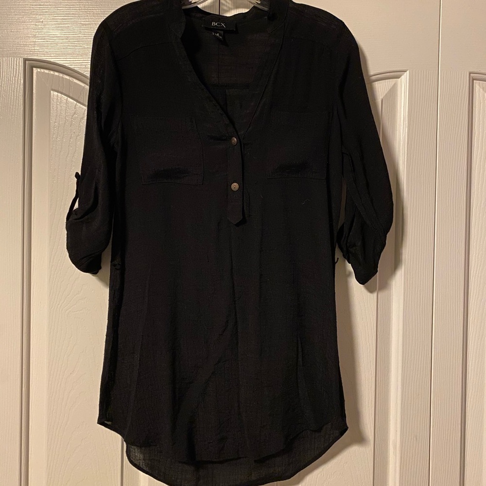 Long Black Shirt